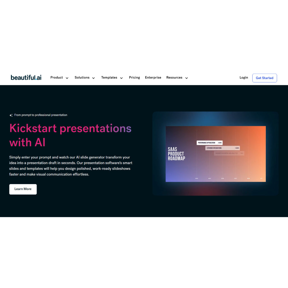 Beautiful.ai — AI-Powered Smart Presentation Designer