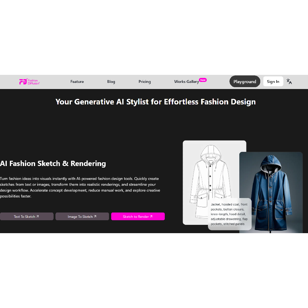 Fashion Diffusion AI