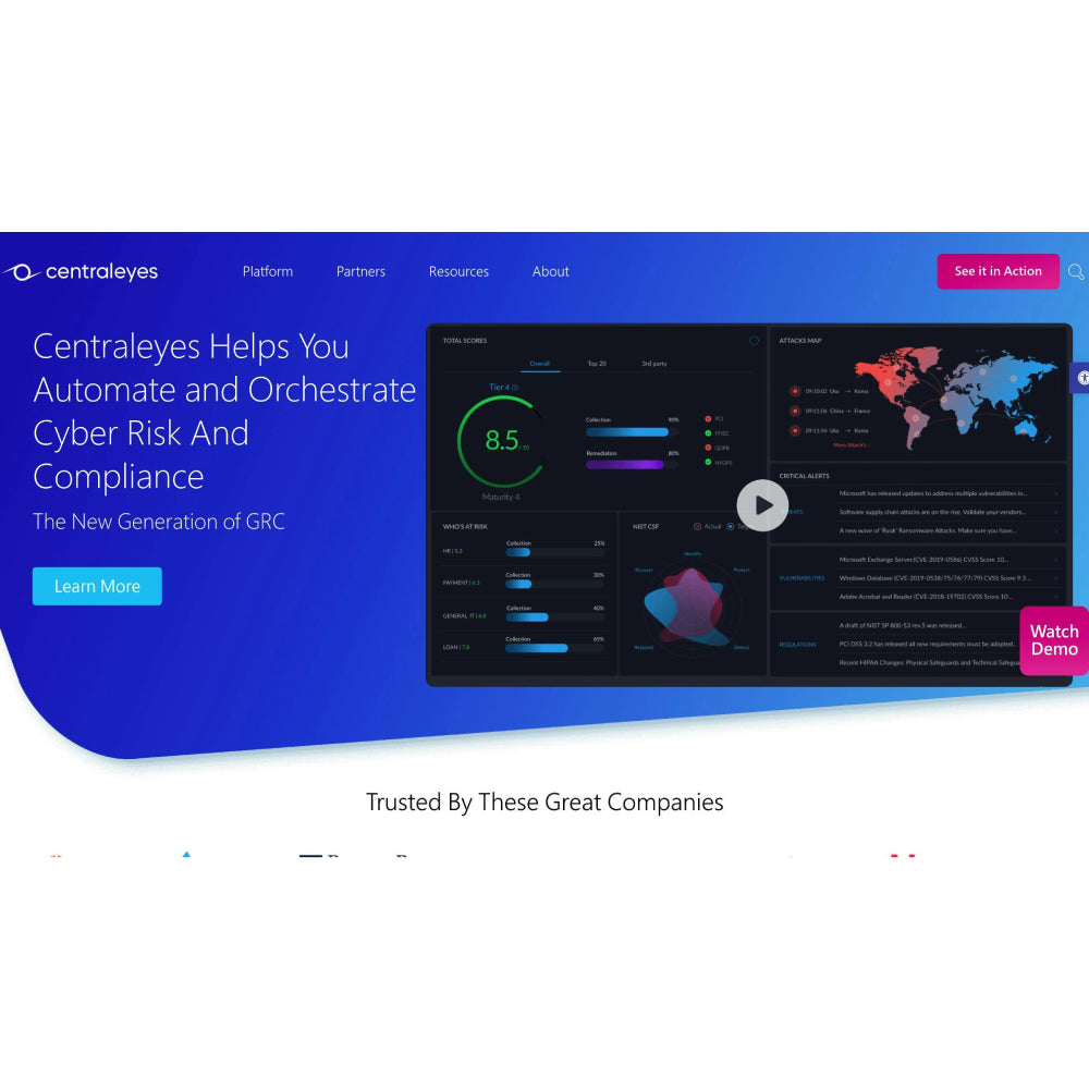 Centraleyes – AI-Powered Risk & Compliance Platform