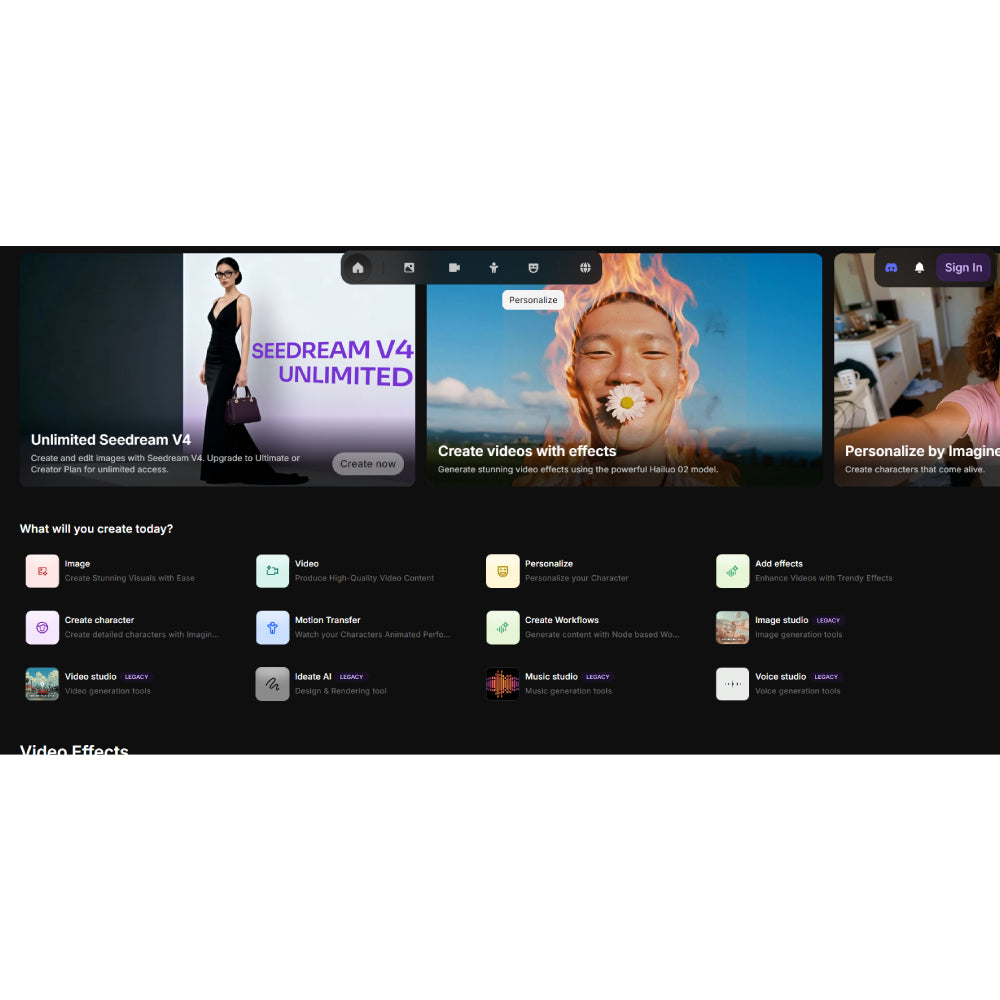 ImagineArt AI Video Creation Platform For Creators Marketers Daidu ai ImagineArt AI Video Creation Platform For Creators Marketers Daidu ai