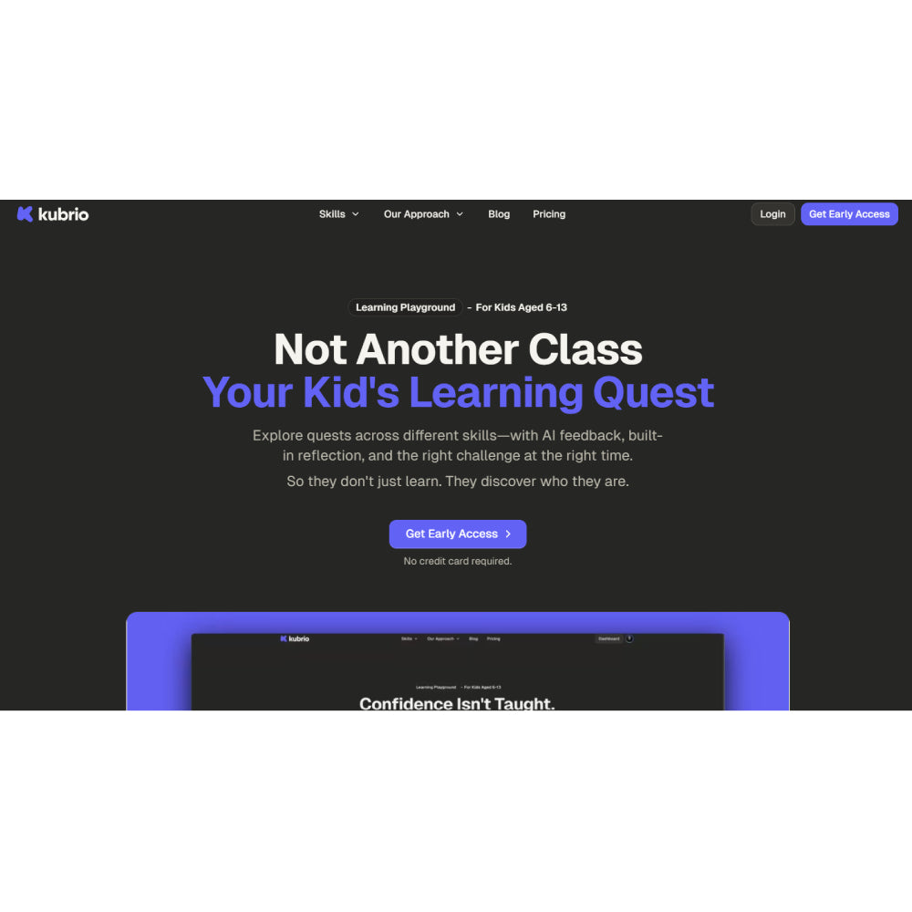 Kubrio – AI-Powered Learning Platform for Kids