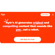 Rytr – AI Writing Assistant for Content & Creativity