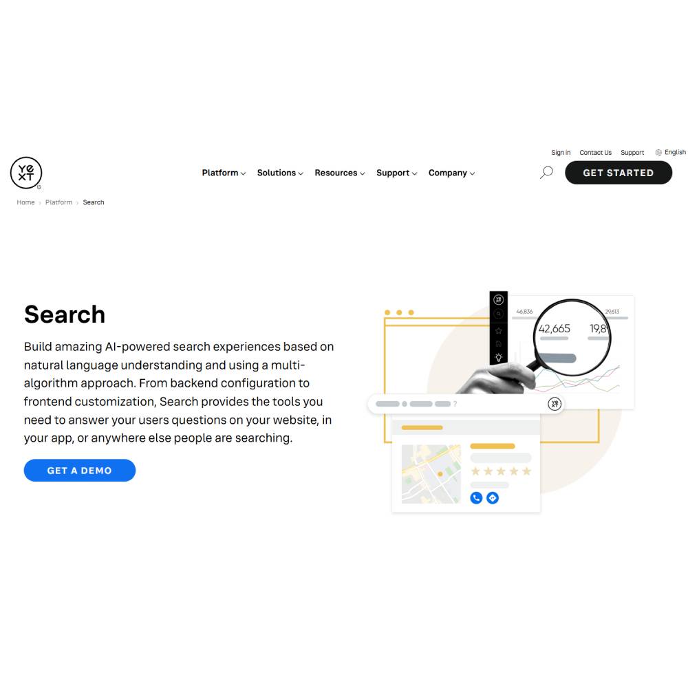 Yext AI Search – AI-Powered Search Platform