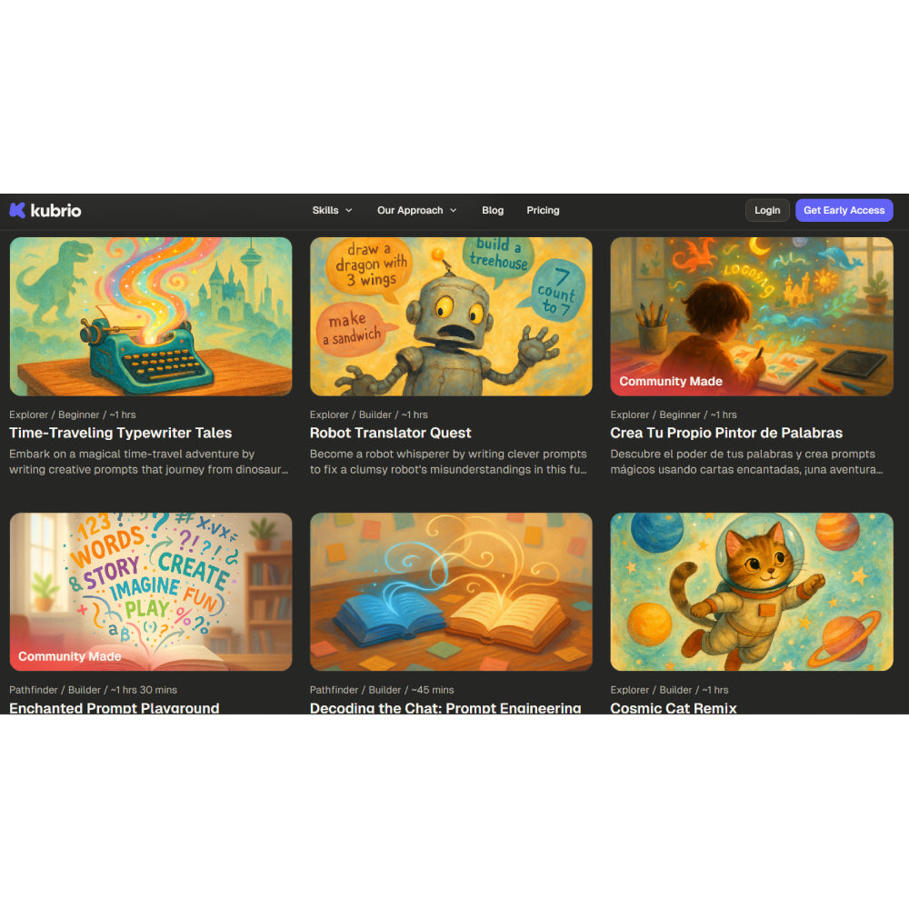 Kubrio – AI-Powered Learning Platform for Kids