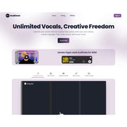 Audimee – AI Vocal Transformation & Harmony Creator