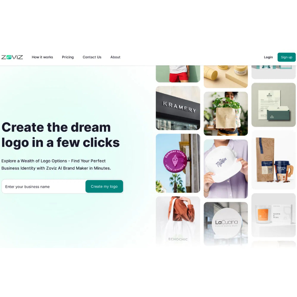 Zoviz – AI-Powered Logo & Branding Platform