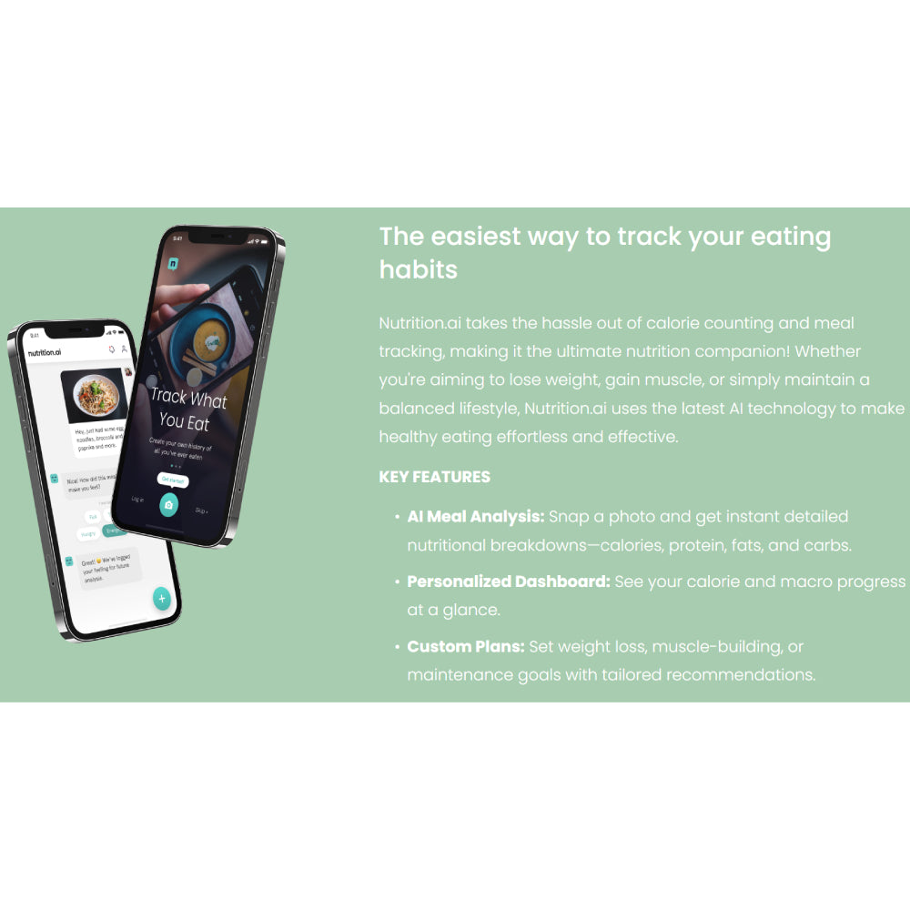 Nutrition.ai – AI-Powered Meal Tracking & Personalized Nutrition