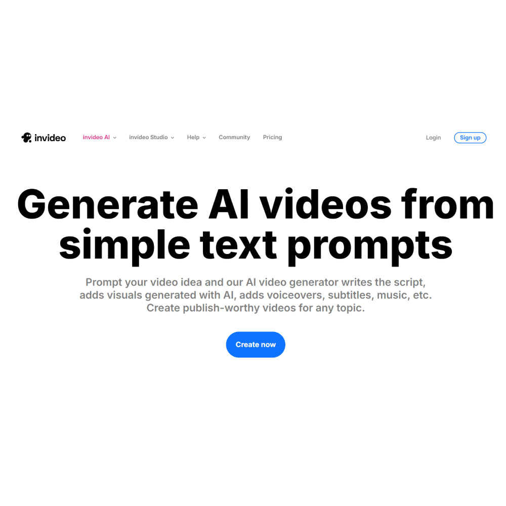 InVideo AI – AI-Powered Video Generator