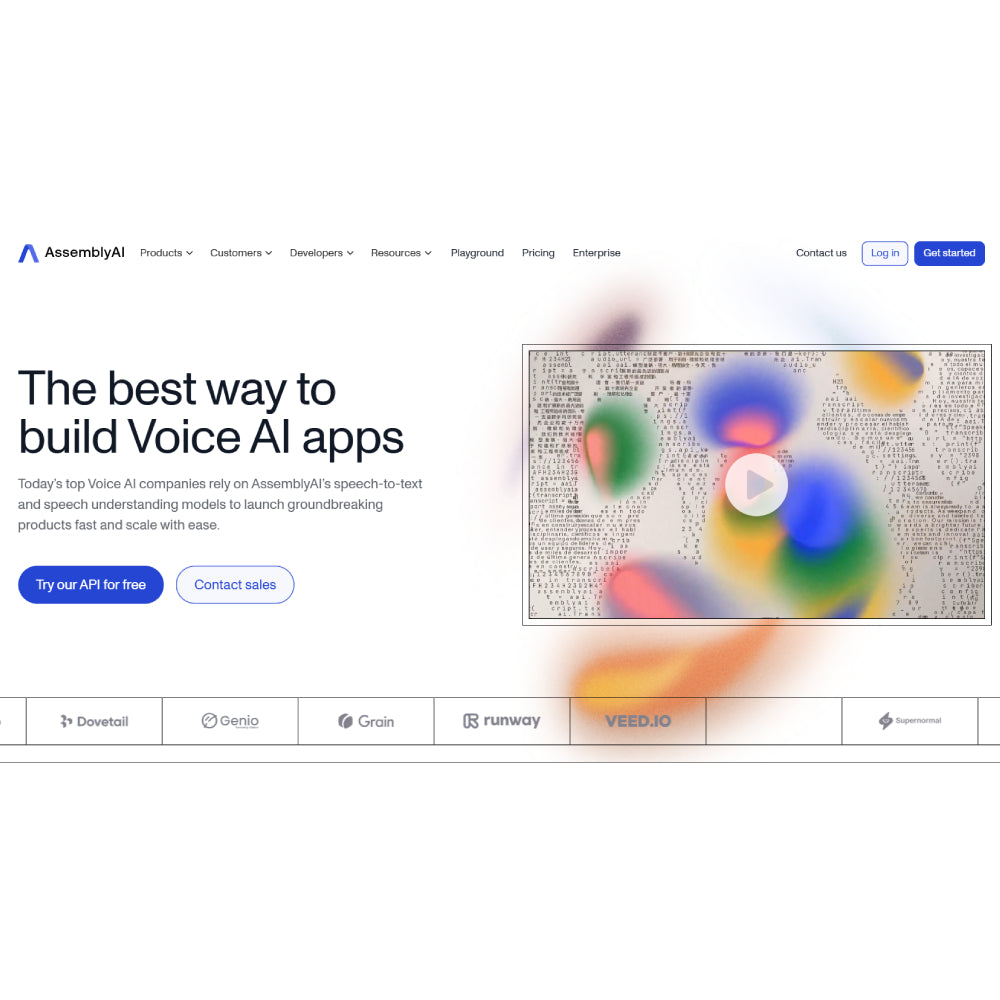 AssemblyAI – Advanced Speech AI Platform