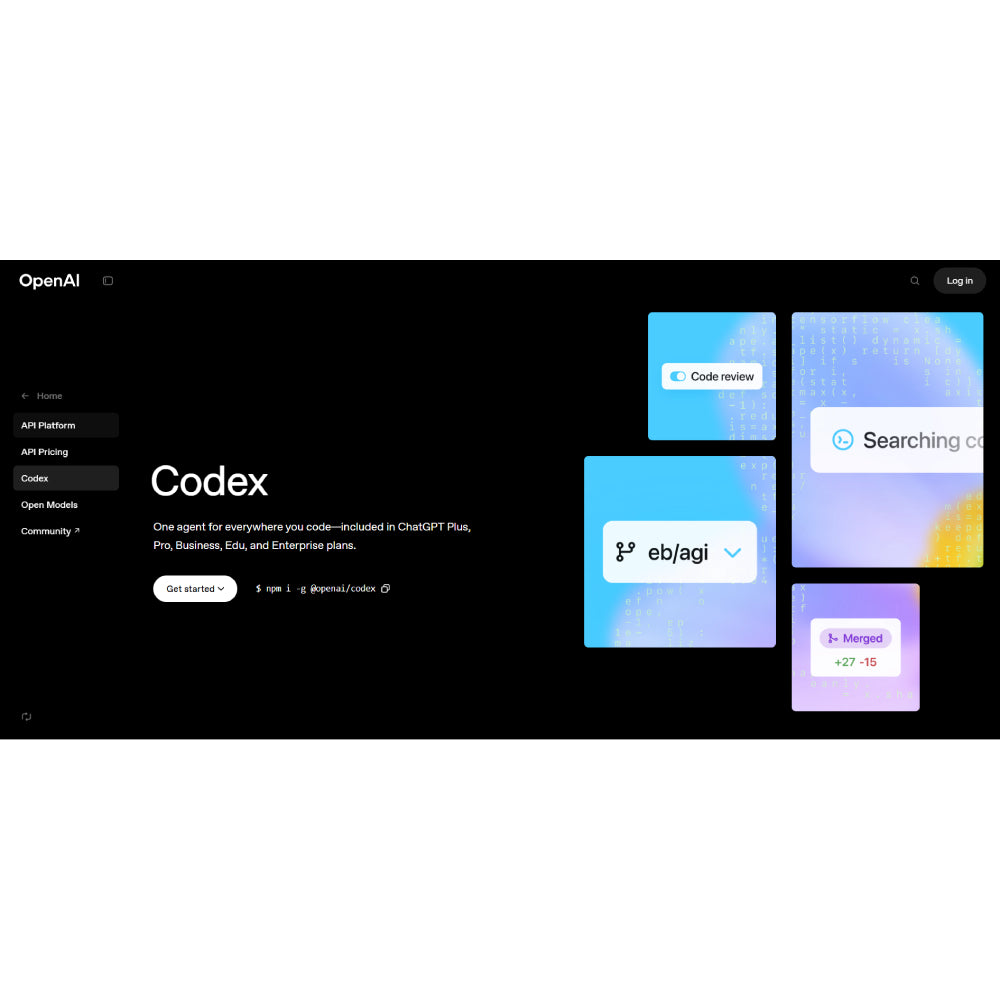 Codex Ai Interface Codex – AI Coding Assistant & API Integration for Developers – Daidu.ai