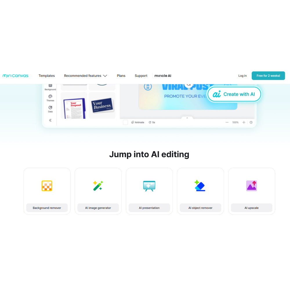 MiriCanvas — AI-Enhanced Design & Presentation Studio