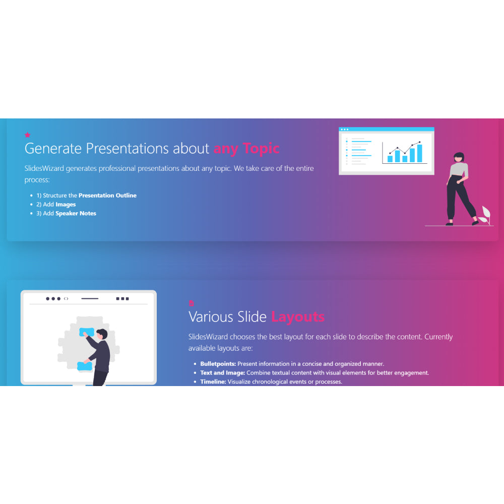 SlidesWizard — AI Slide Builder for PowerPoint & Google Slides