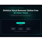 DeVoice – AI-Powered Voice Transformation Platform