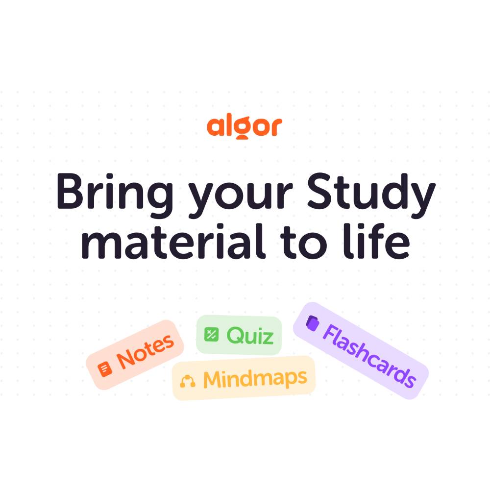 Algor Education — AI Study Companion for Visual Learning