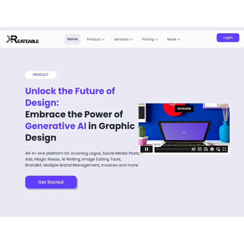Kreateable – AI-Powered Logo & Branding Platform