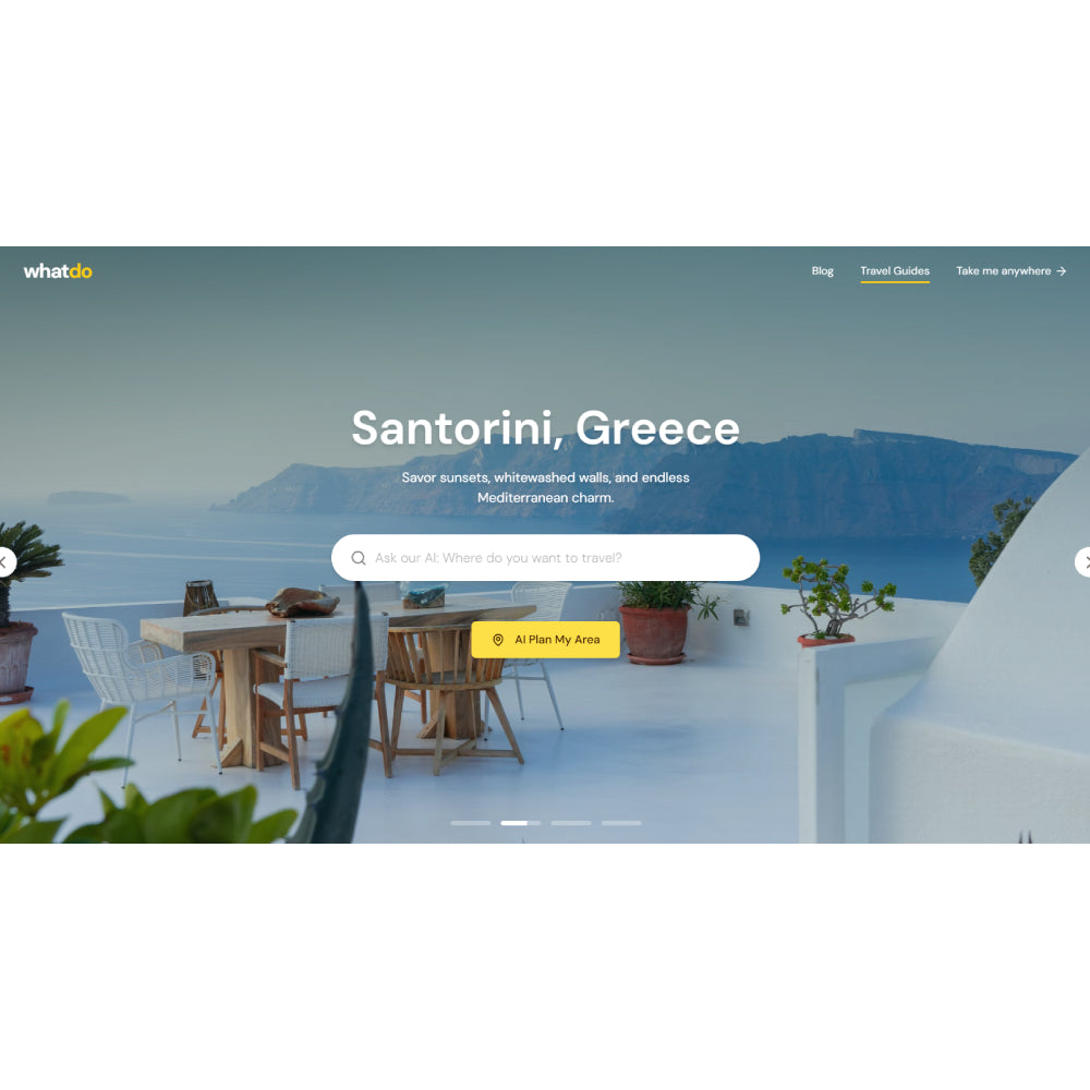 WhatDo  – Personalized AI Travel Planner & Itinerary Builder