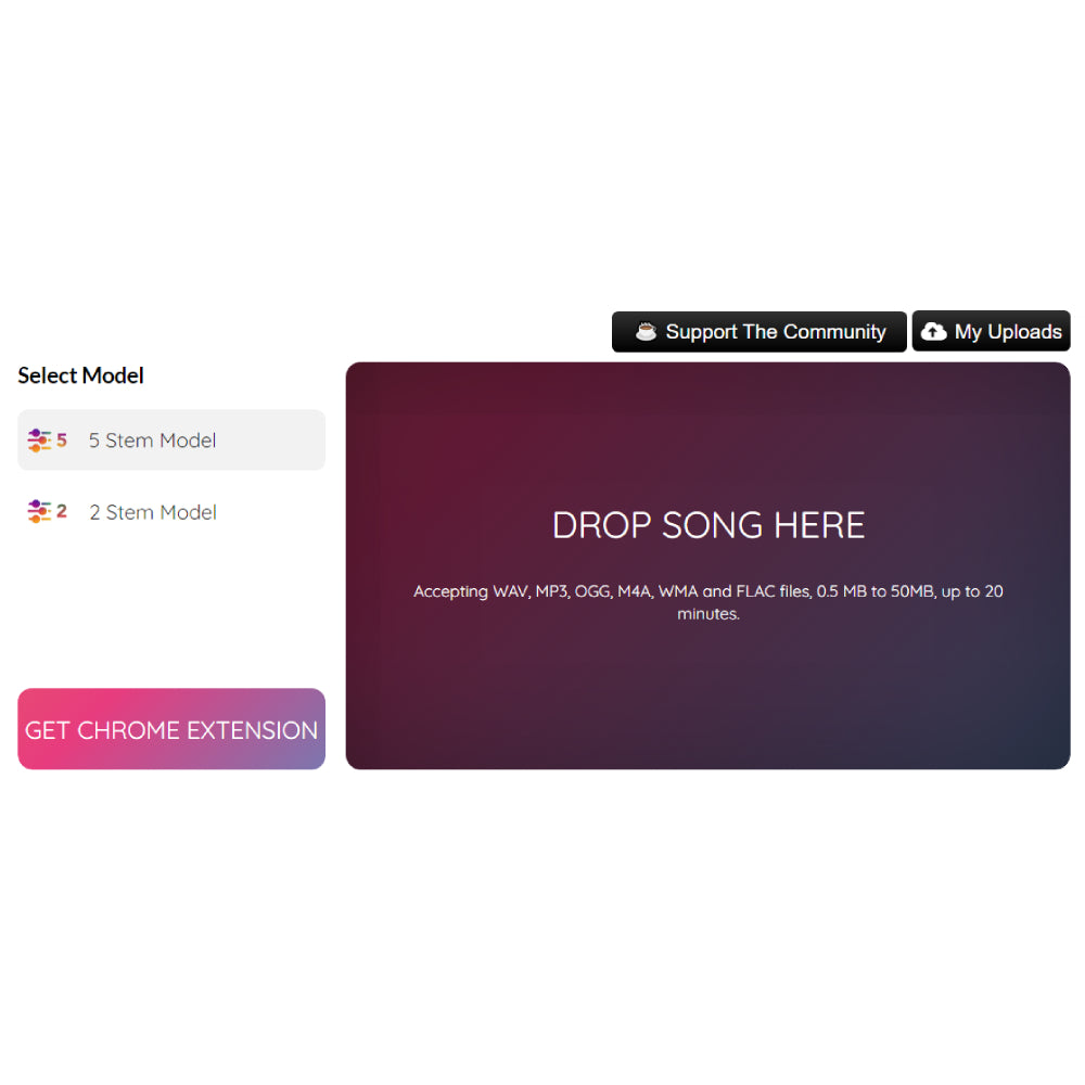 Splitter.ai – AI-Powered Audio Stem Separation Tool