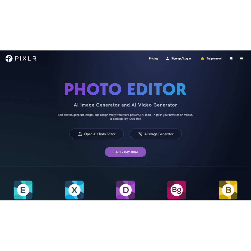 Pixlr – AI-Powered Image Editing & Design Platform