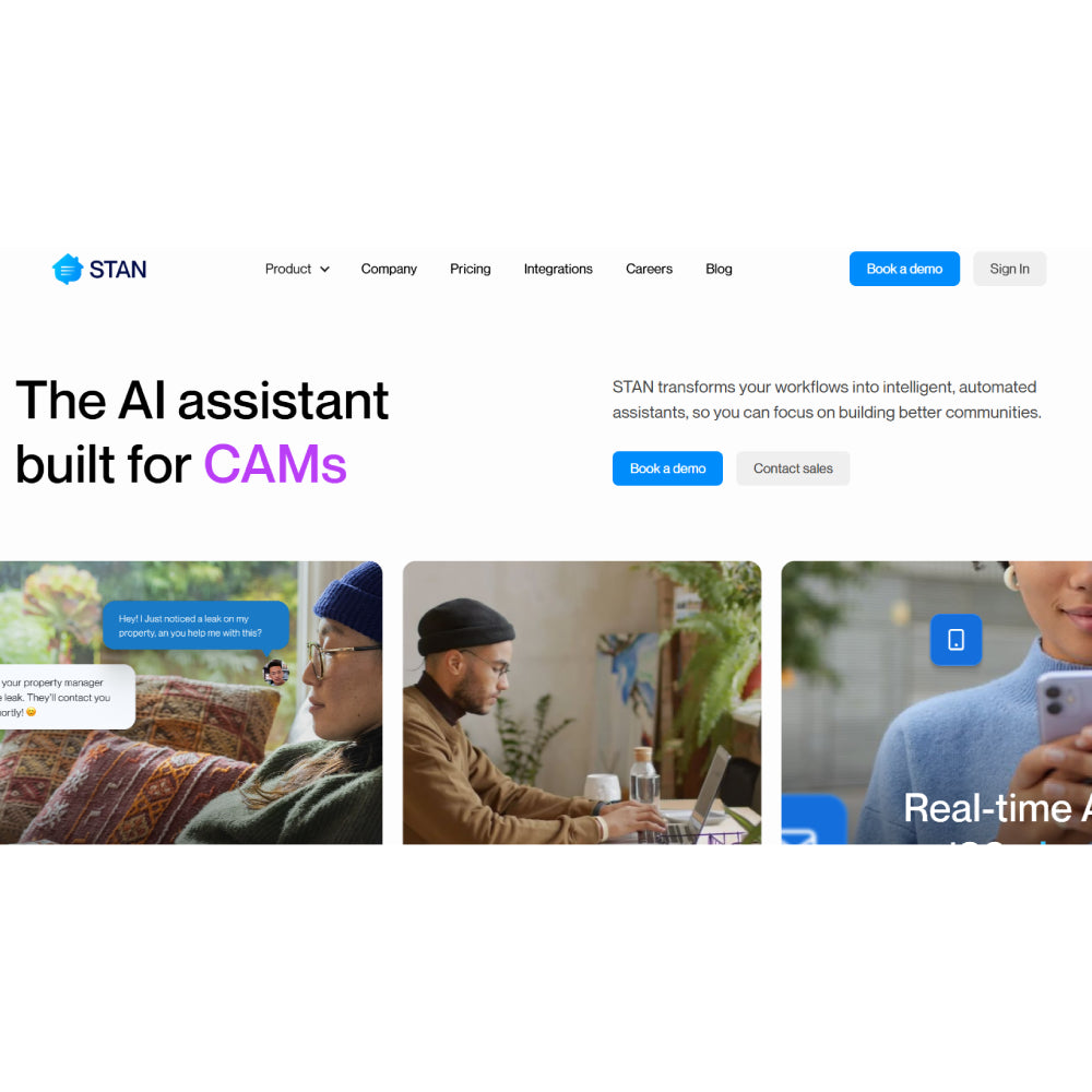 STAN AI – Smart Chatbot for Property Management
