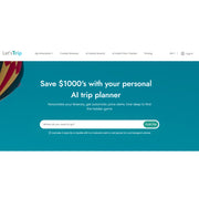 Let’s Trip – AI-Powered Smart Travel Planner for Personalized Journeys