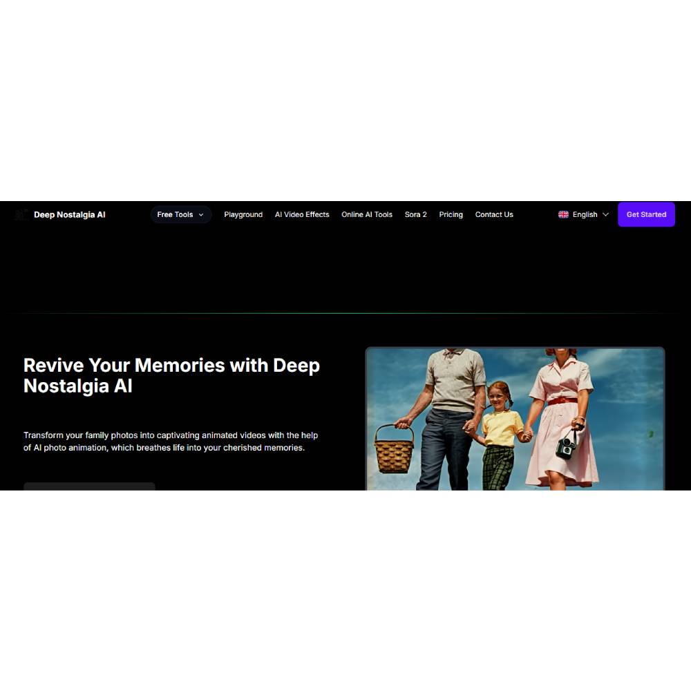 Deep Nostalgia AI – Photorealistic Facial Animation and Heritage Restoration Engine