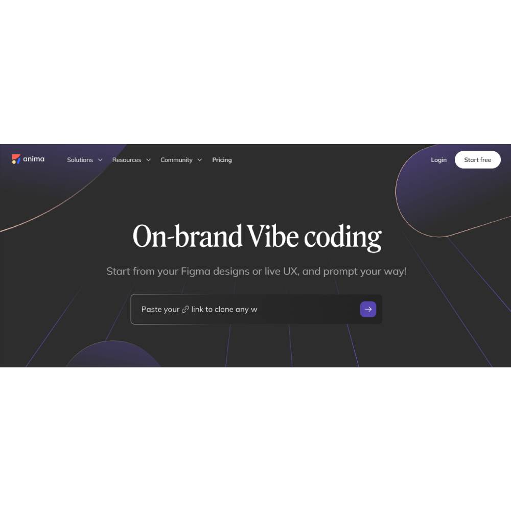 Anima – Figma to Code AI & Design-to-Production Platform