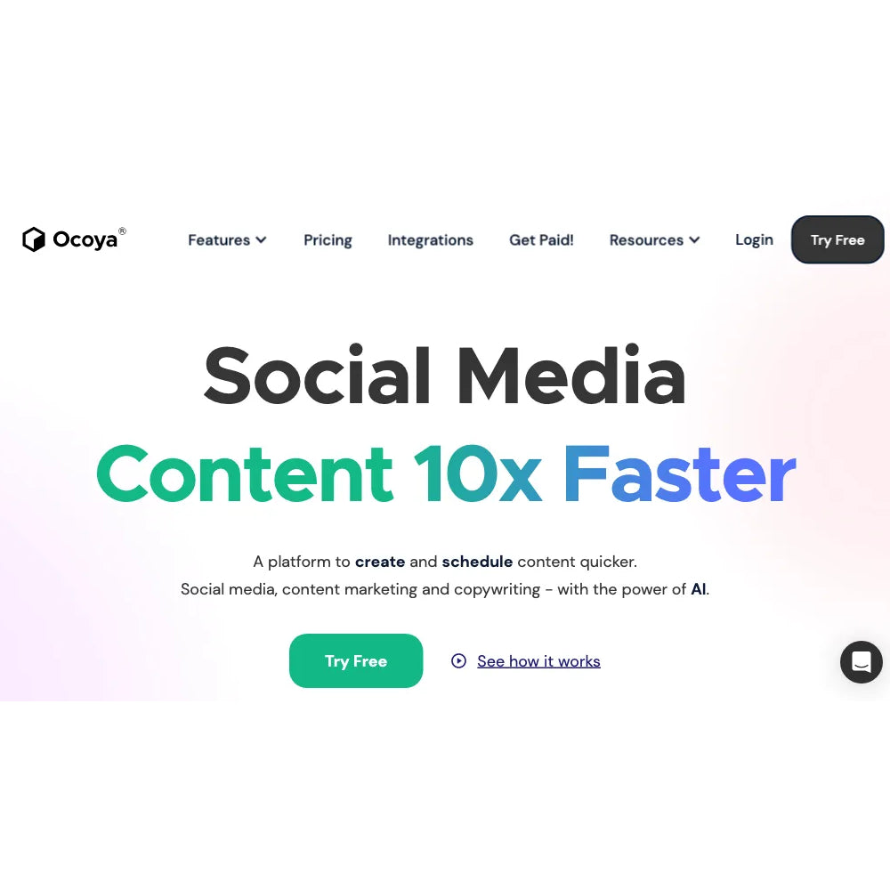 Ocoya – AI-Powered Social Media Marketing & Content Automation