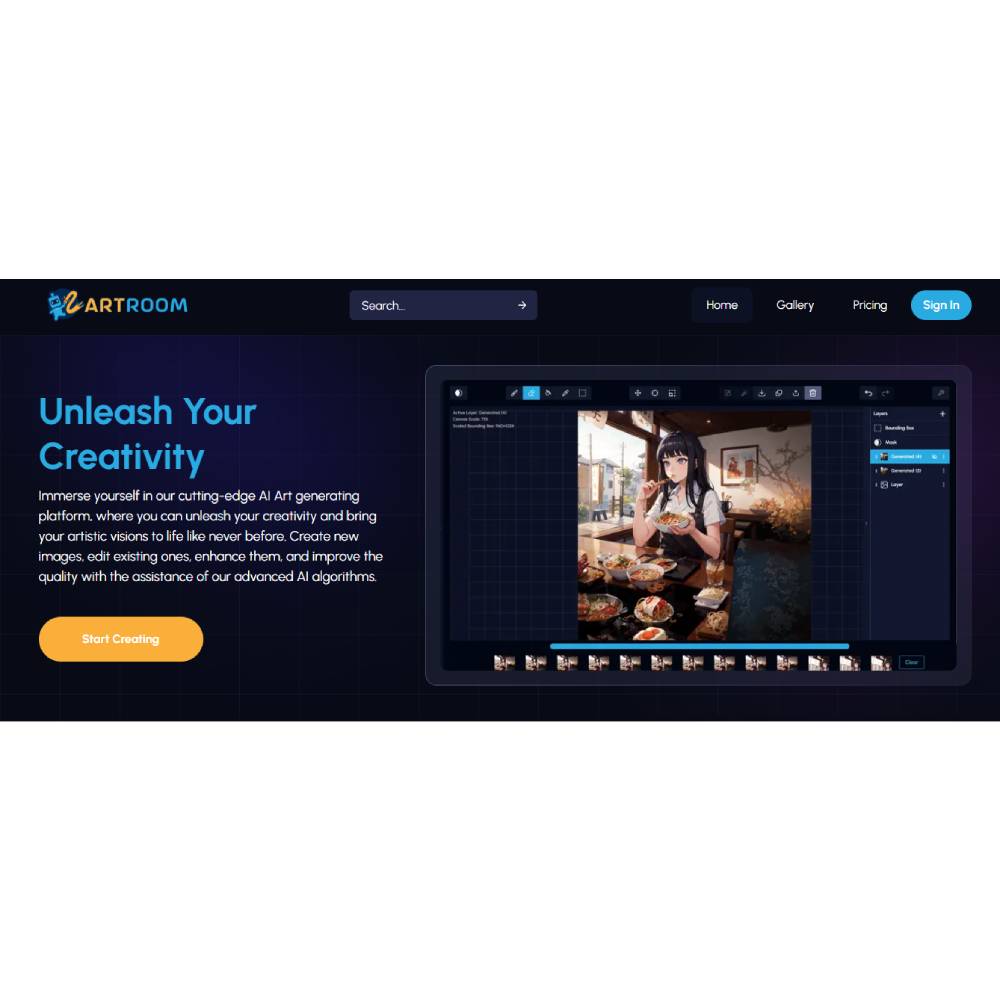 Artroom AI – Local AI Image Editor with Stable Diffusion