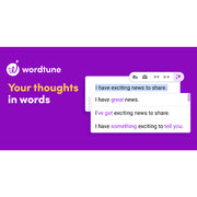 Wordtune – AI-Powered Writing & Communication Enhancer