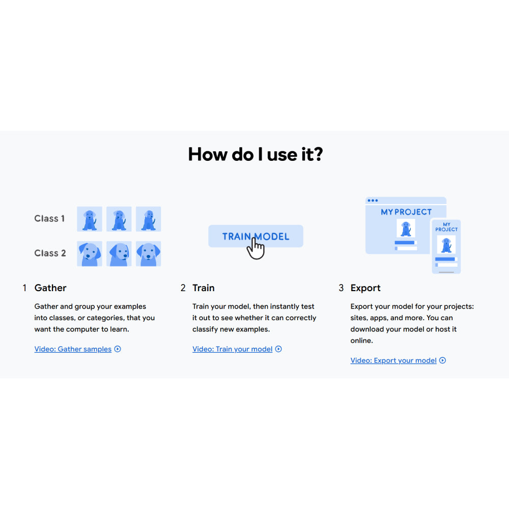 Teachable Machine – AI Model Builder (No-Code)