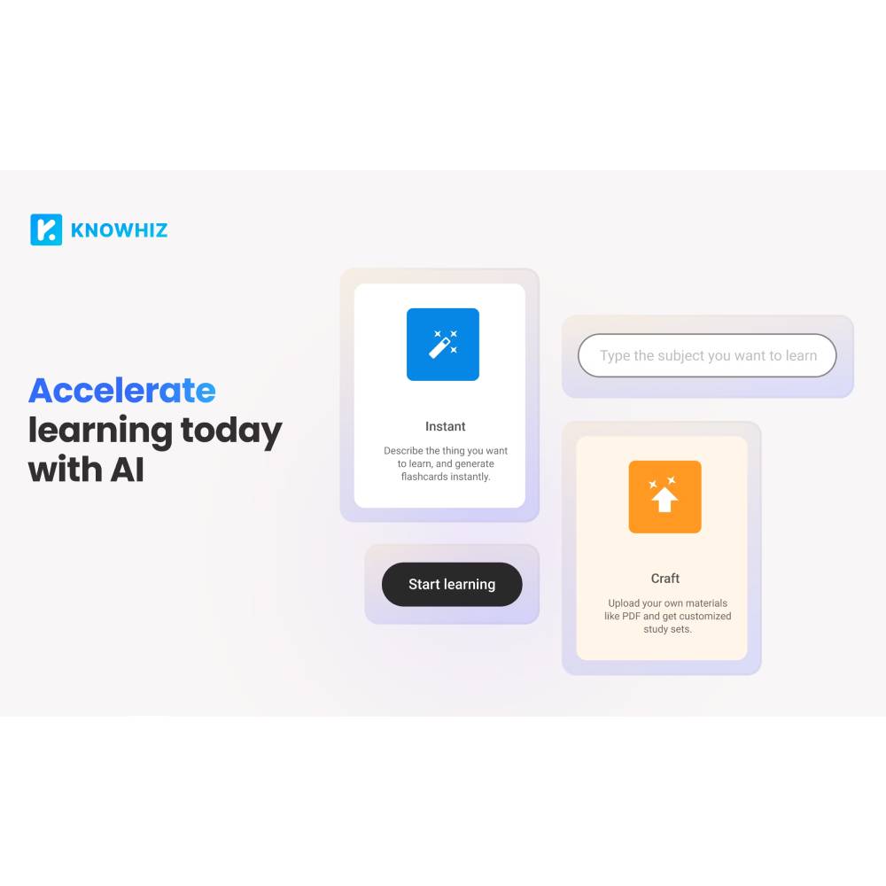 KnoWhiz — Intelligent Learning Hub and AI Knowledge Companion