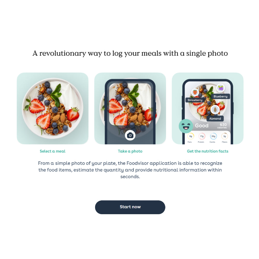 Foodvisor – AI-Powered Calorie Counter & Personalized Nutrition
