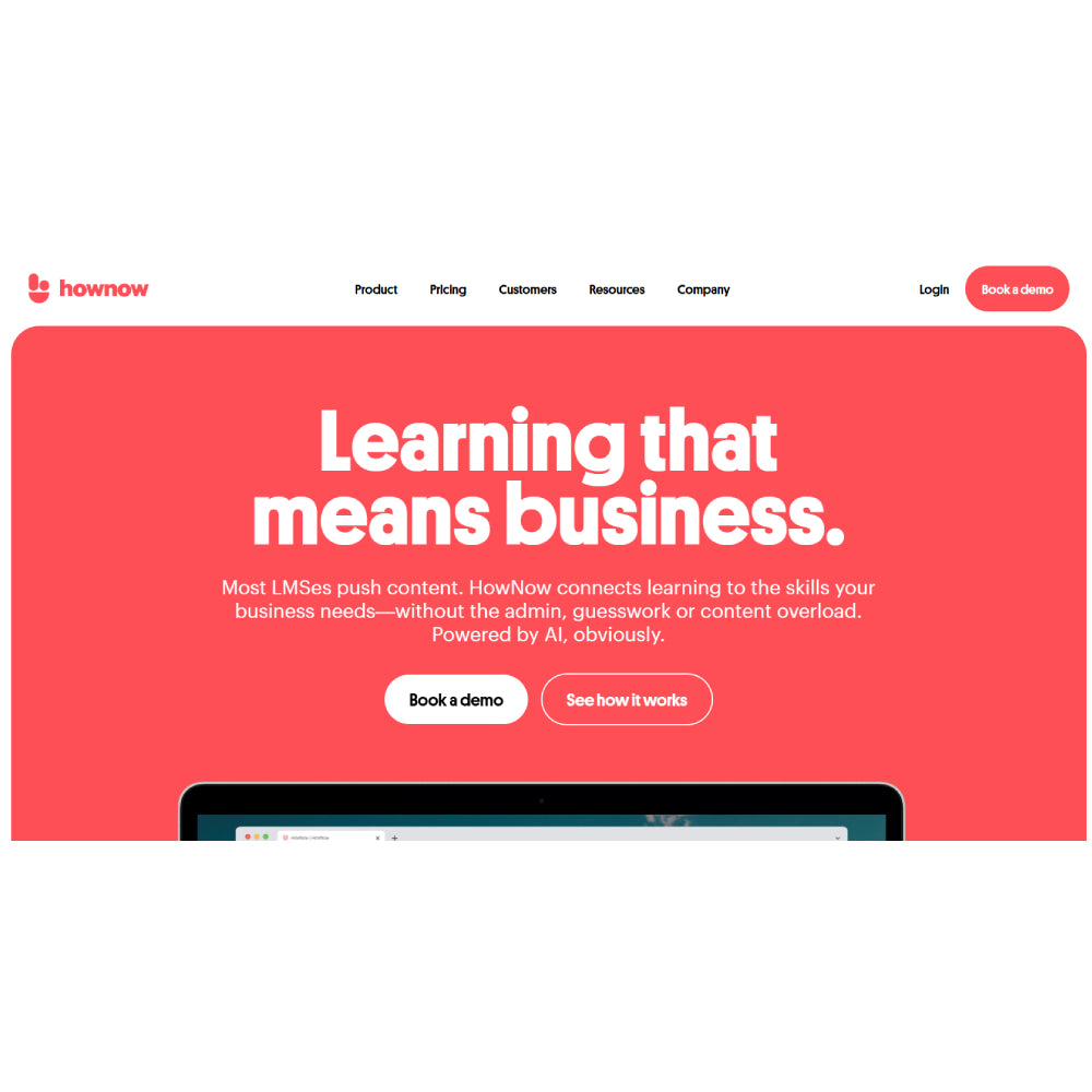 HowNow – AI-Powered Learning & Development Platform