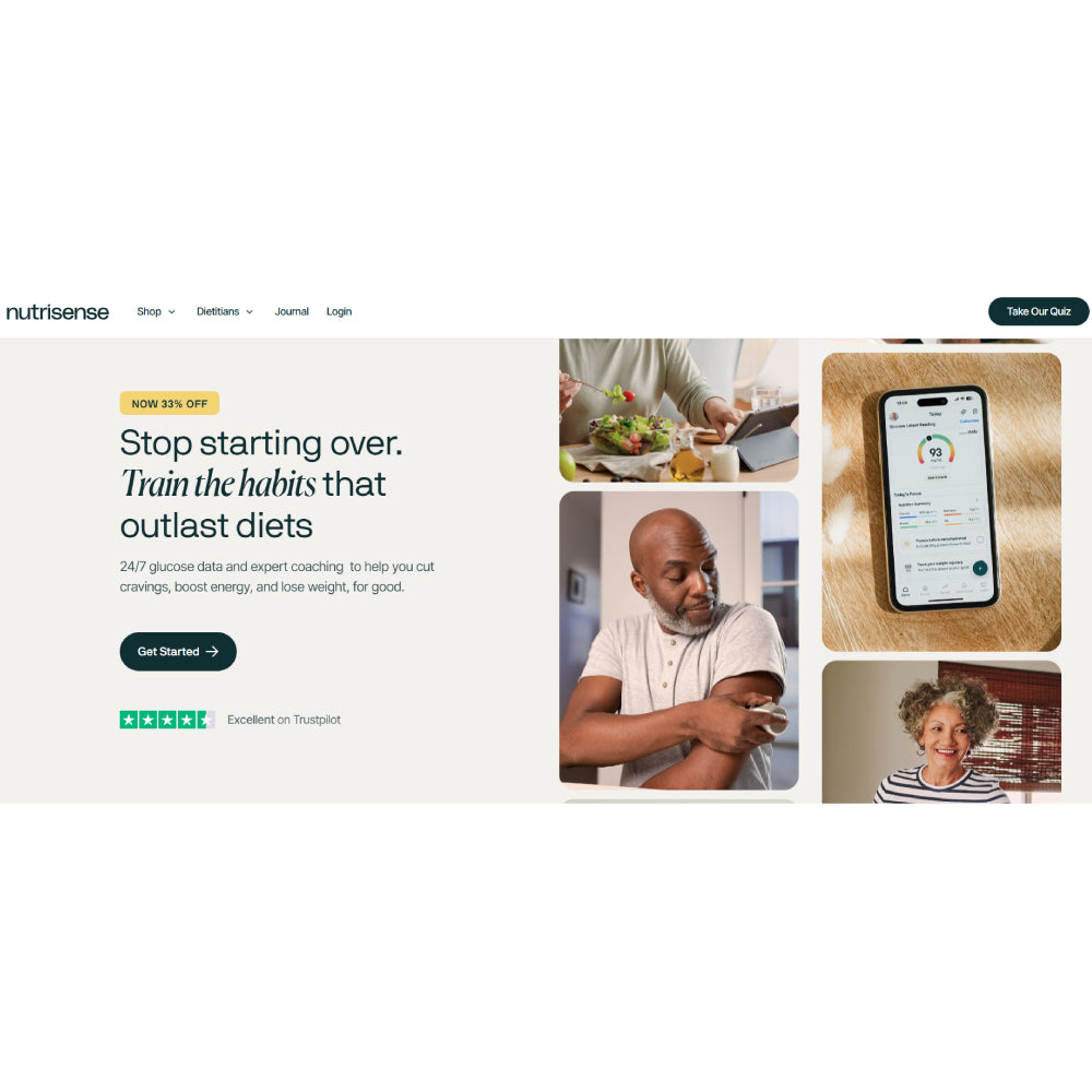 Nutrisense – Personalized Glucose Monitoring & Nutrition Coaching
