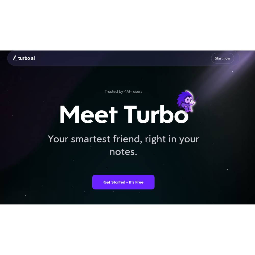 Turbo AI — AI Study Assistant for Notes, Flashcards and Quiz Creation