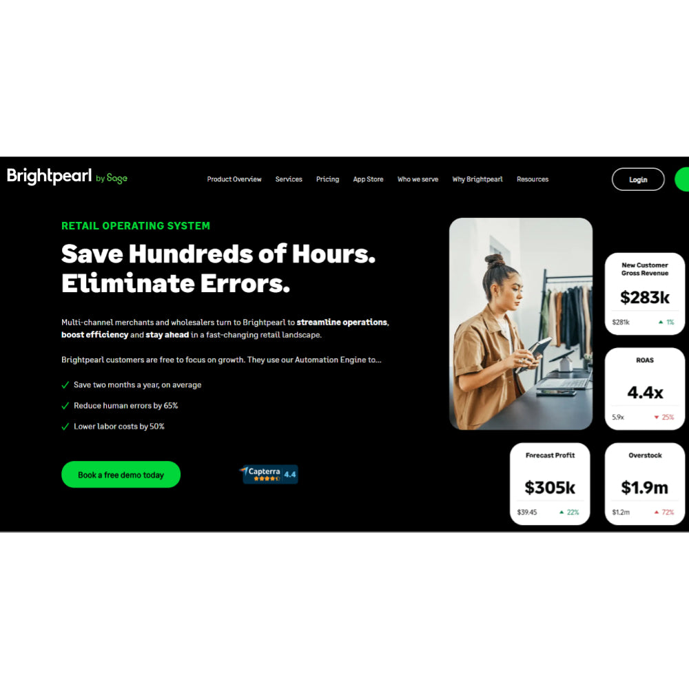 Brightpearl – Smart Inventory & Demand Planning for Retail and eCommerce