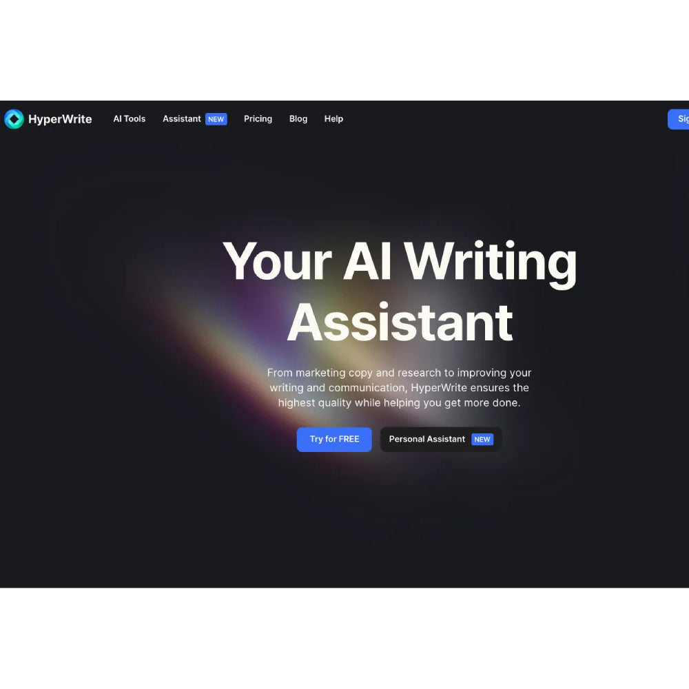 HyperWrite AI – AI-Powered Concept Development & Productivity Tool