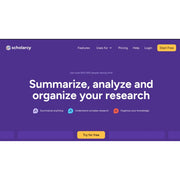Scholarcy – AI-Powered Academic Research Summarizer