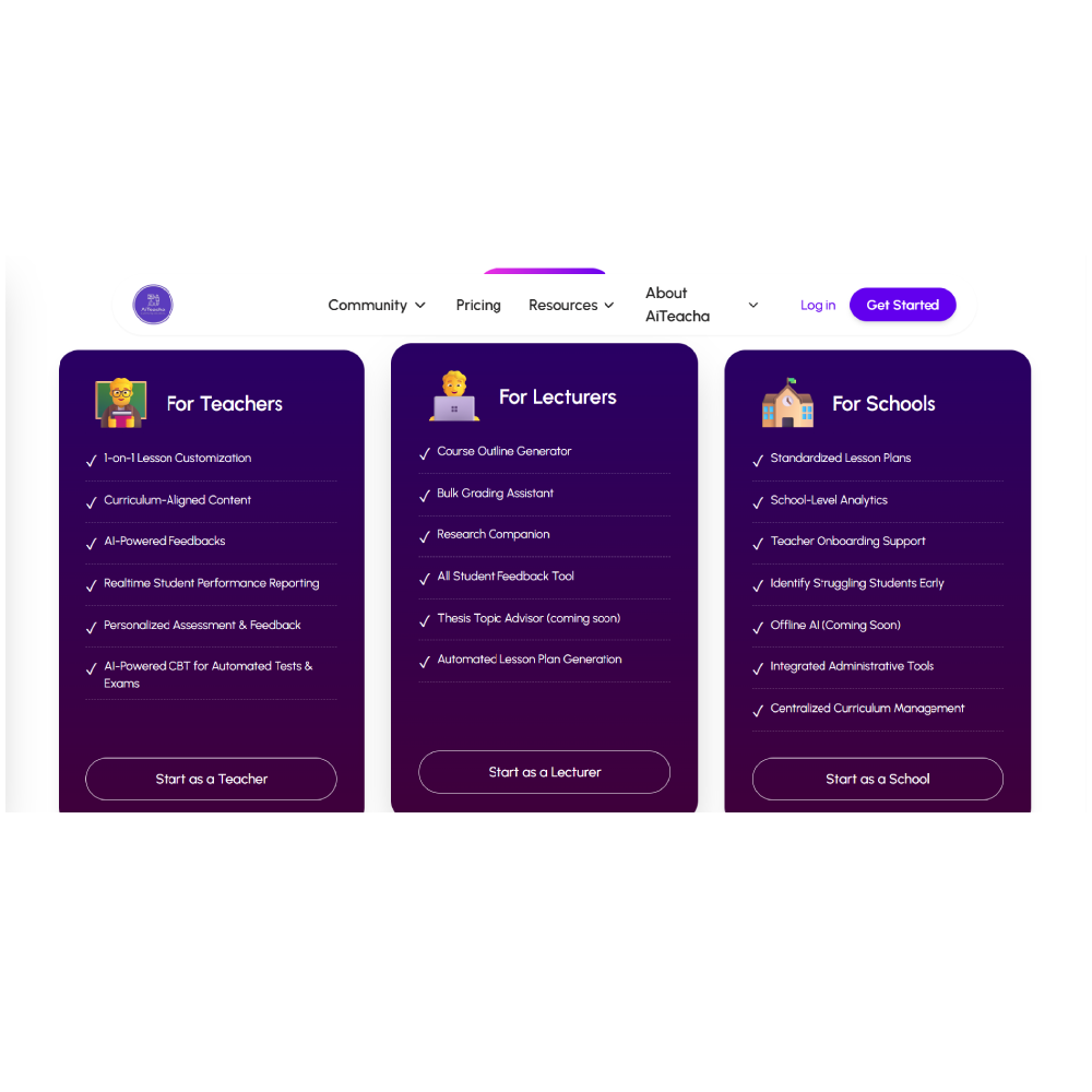 AIteacha – AI Assistant for Teaching and Learning