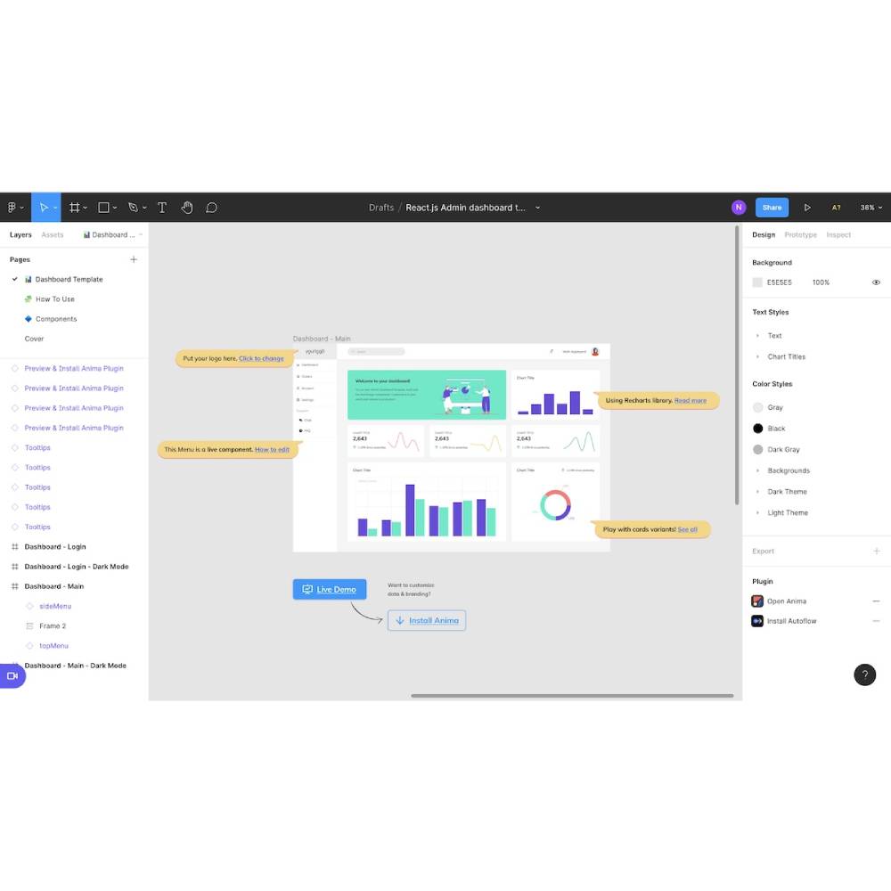 Anima – Figma to Code AI & Design-to-Production Platform