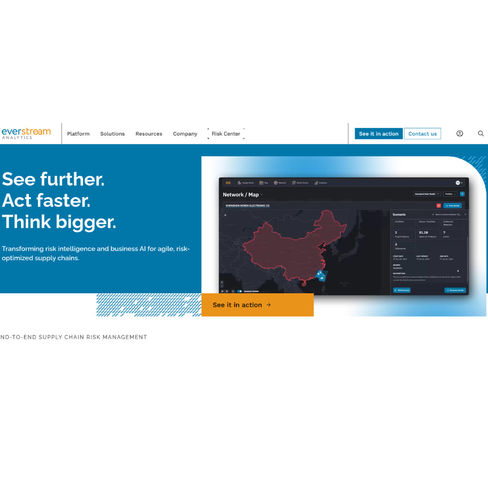 Everstream Analytics – AI-Driven Supply Chain Risk Management