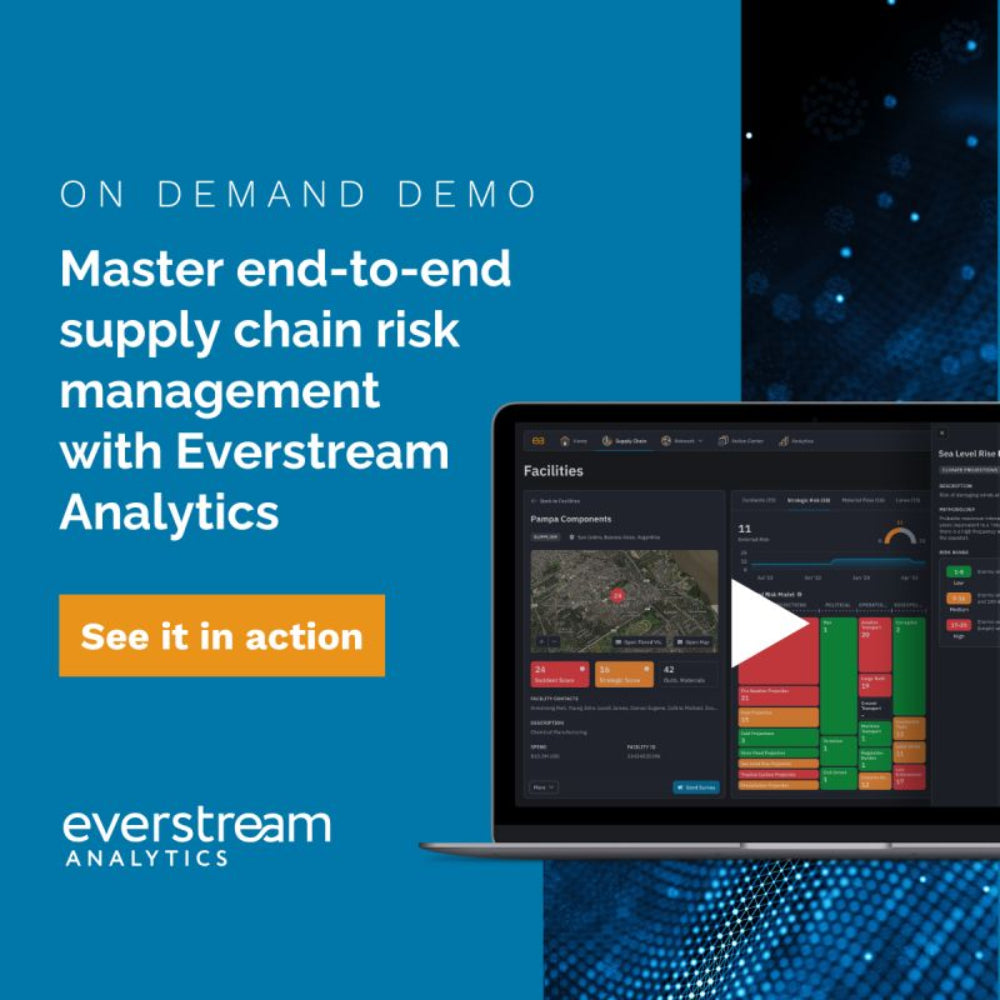 Everstream Analytics – AI-Driven Supply Chain Risk Management