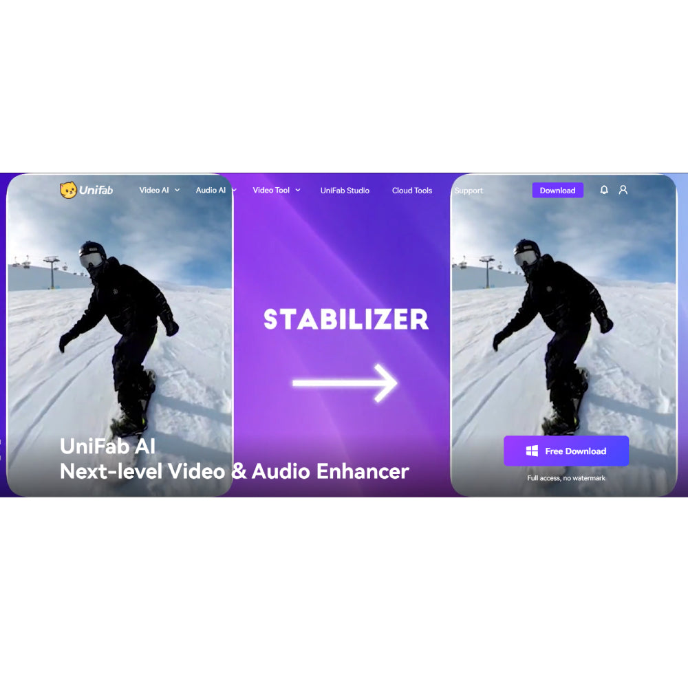 UniFab – AI-Powered Video & Audio Enhancement Suite