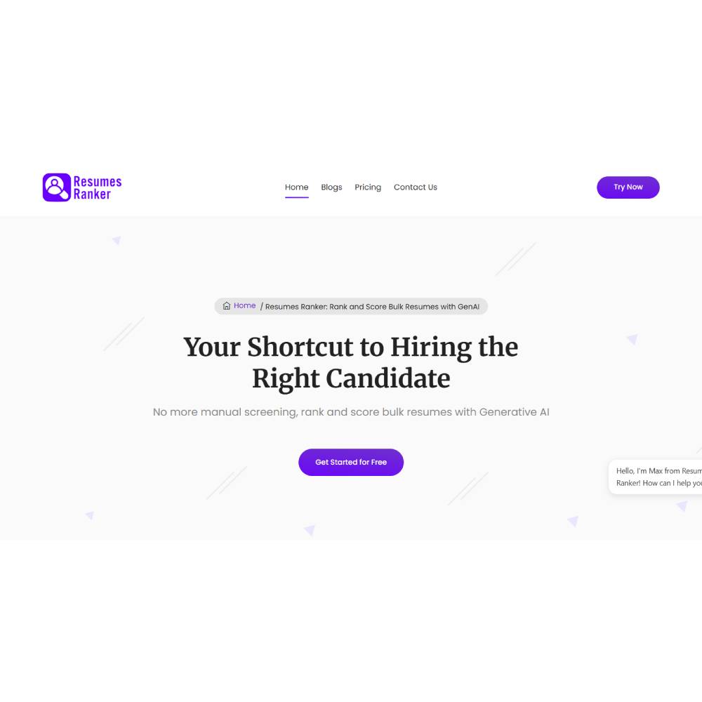 Resumes Ranker — AI Resume Scoring and Job Match Optimisation Platform