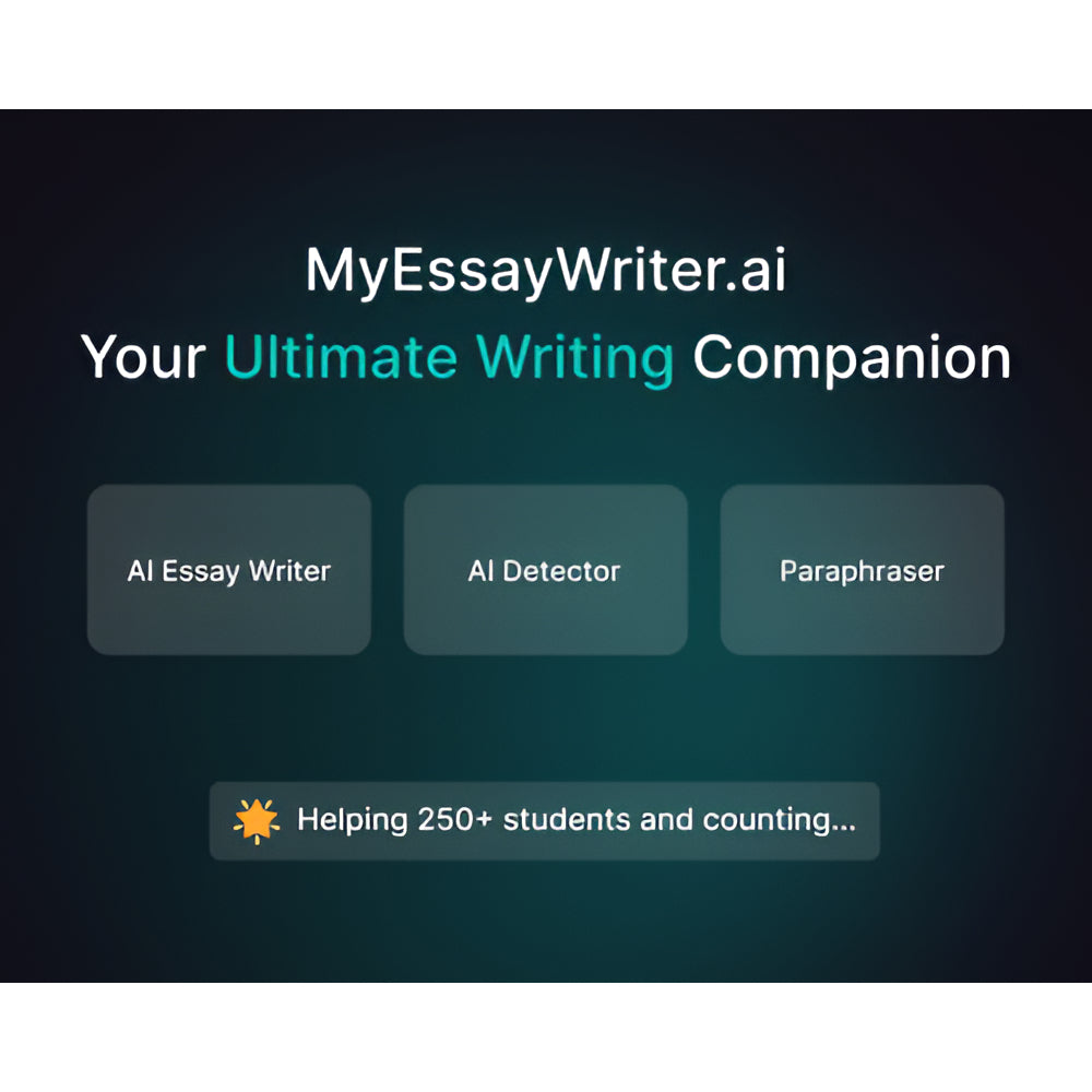 MyEssayWriter.ai – AI Writing Assistant & Essay Generator