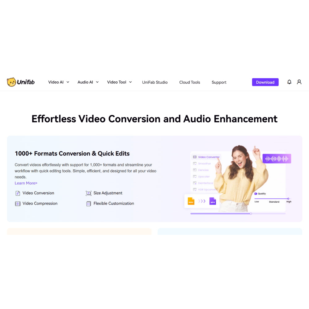 UniFab – AI-Powered Video & Audio Enhancement Suite