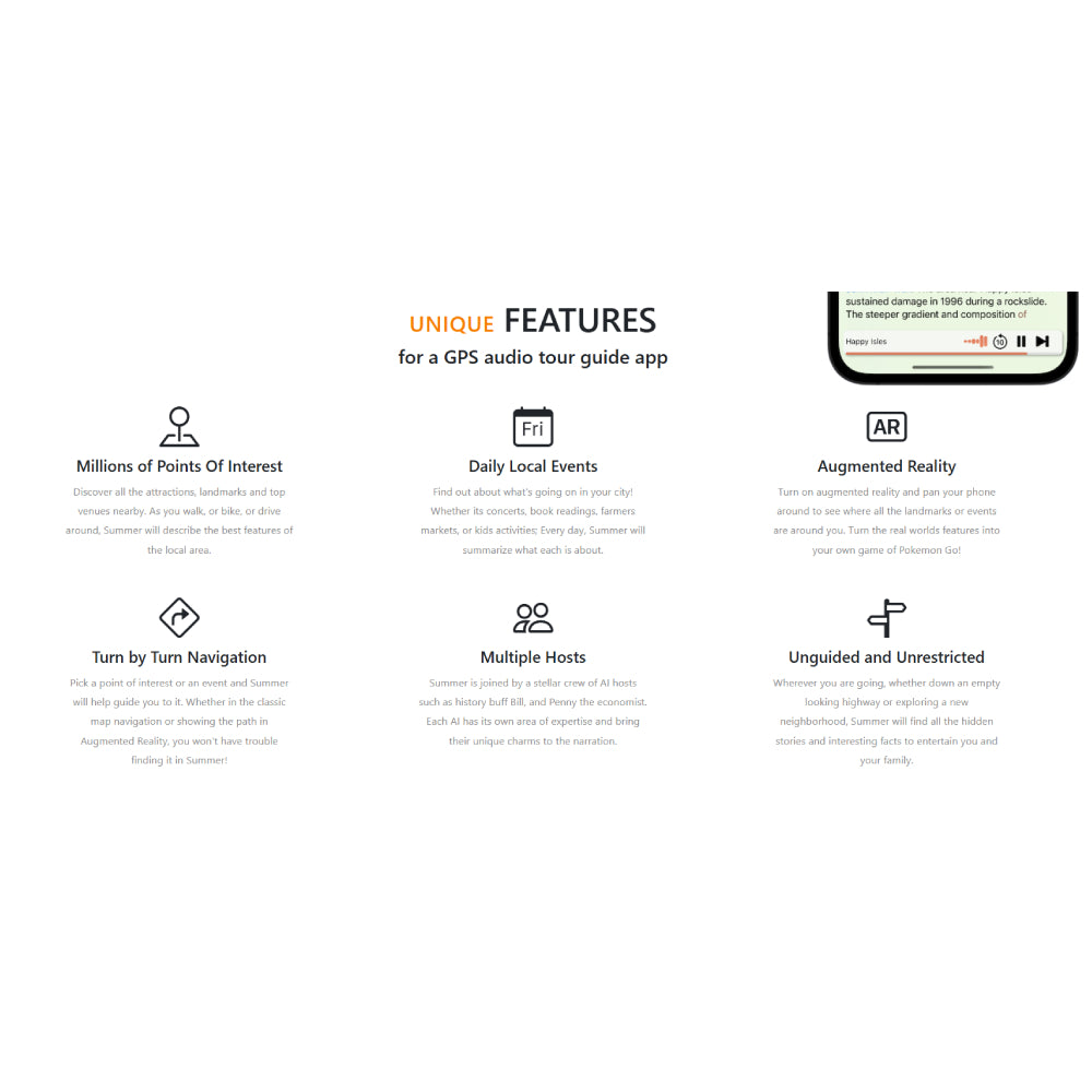 Summer AI – Your Personalized AI Audio Tour Guide
