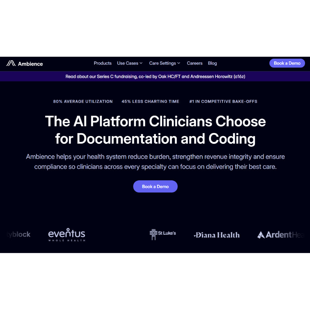 Ambience Healthcare – Ambient AI & Clinical Documentation