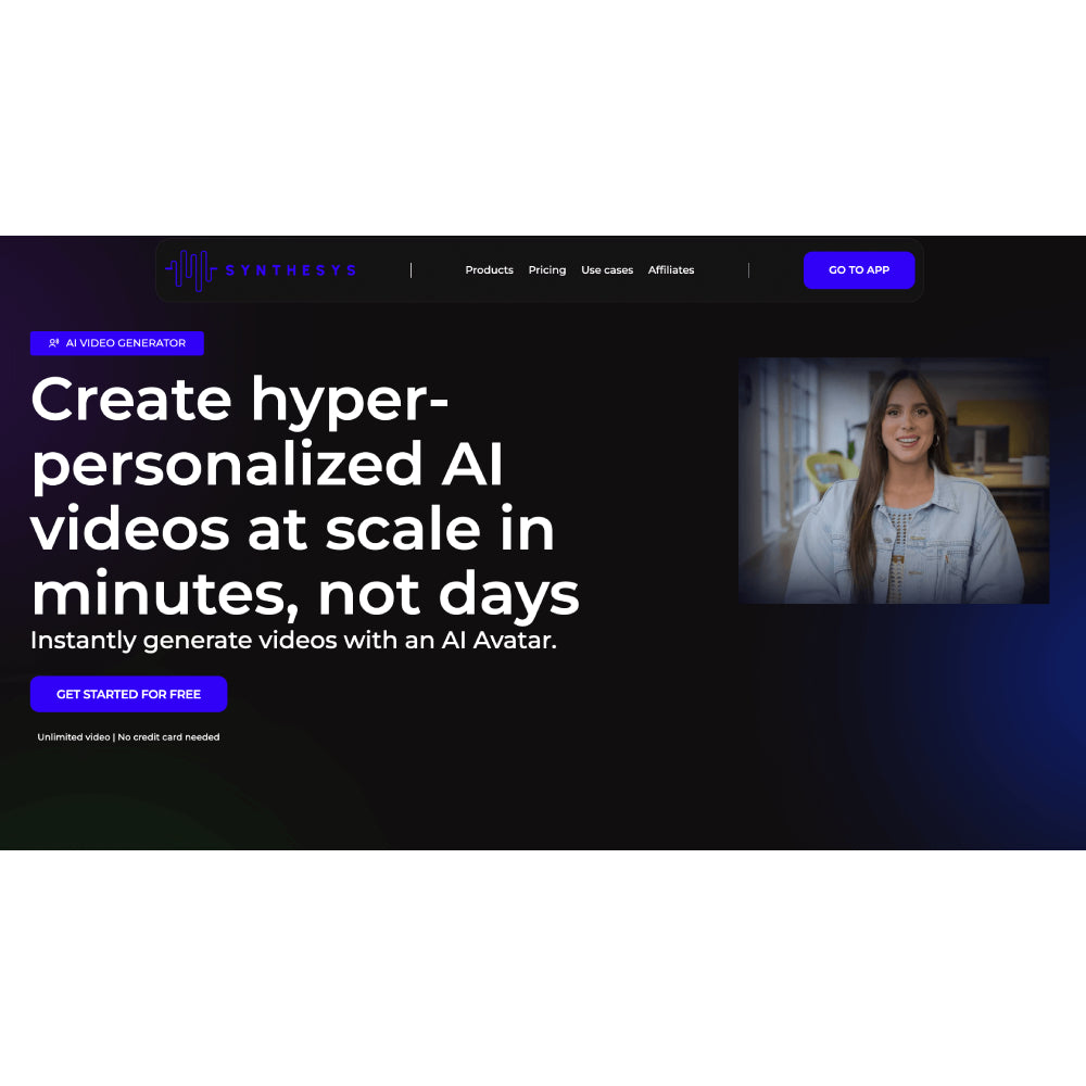 Synthesys – AI Voice, Video & Avatar Creation Platform