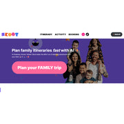 Skoot – AI-Powered Trip Planner for Effortless Family & Group Travel